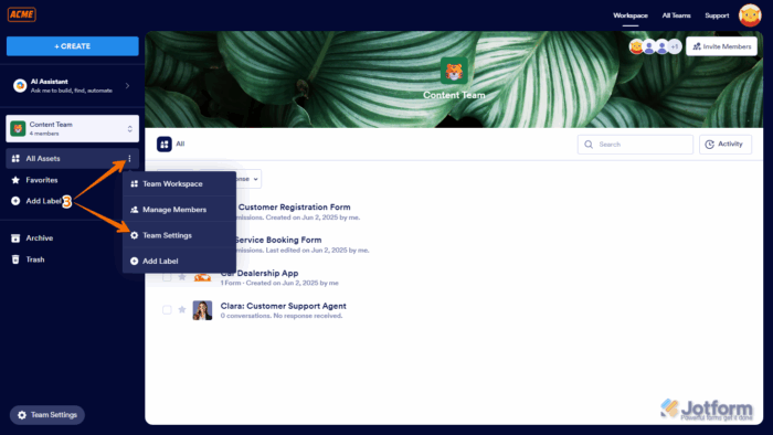How to Customize Your Team Workspace