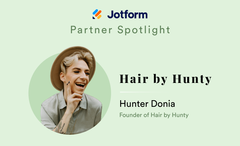 How partnering with Jotform helped Hair by Hunty digitize the beauty industry