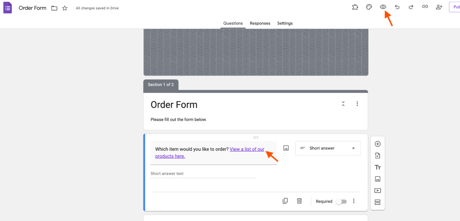 How to add a link to a Google Form | Jotform Blog