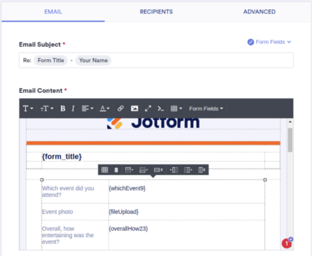 How to set up a group notification for form submissions | Jotform Blog