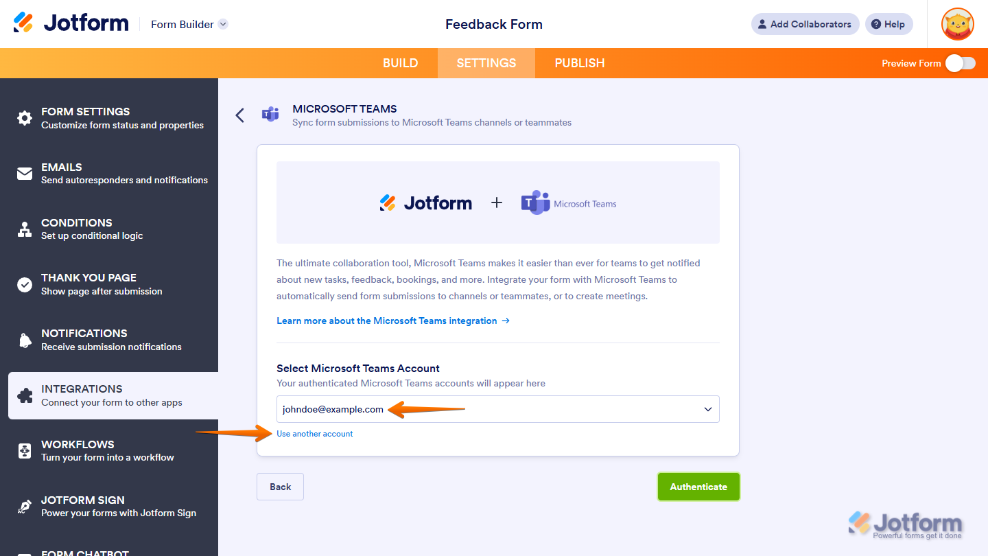 How to Integrate Your Form with Microsoft Teams Image-4