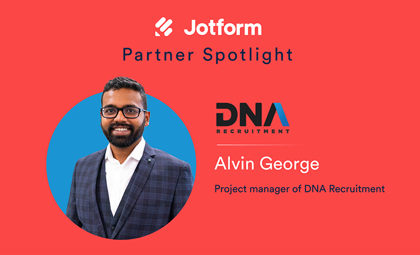 How partnership with Jotform helps DNA Recruitment stay competitive