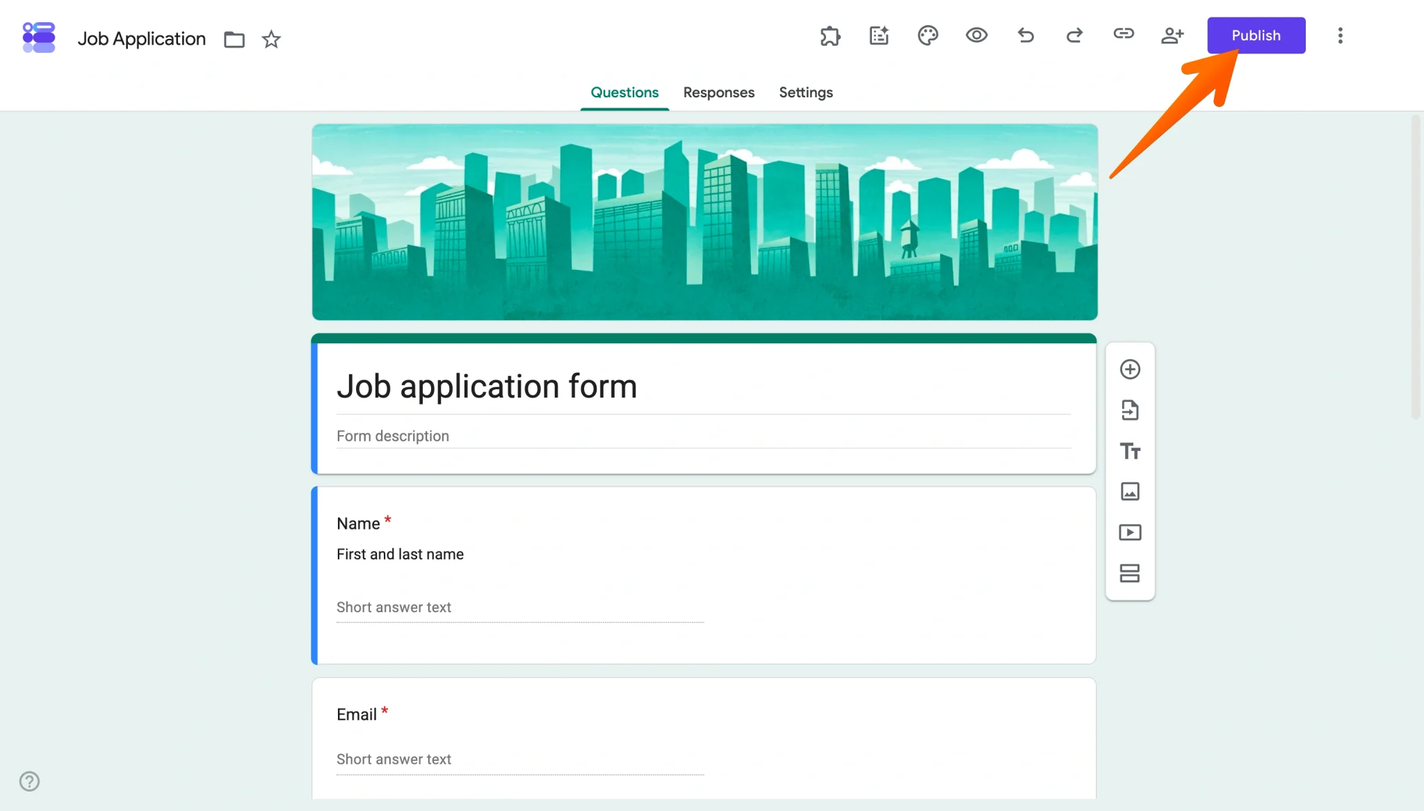 Cara menyematkan Google Form di situs web Anda Image-1