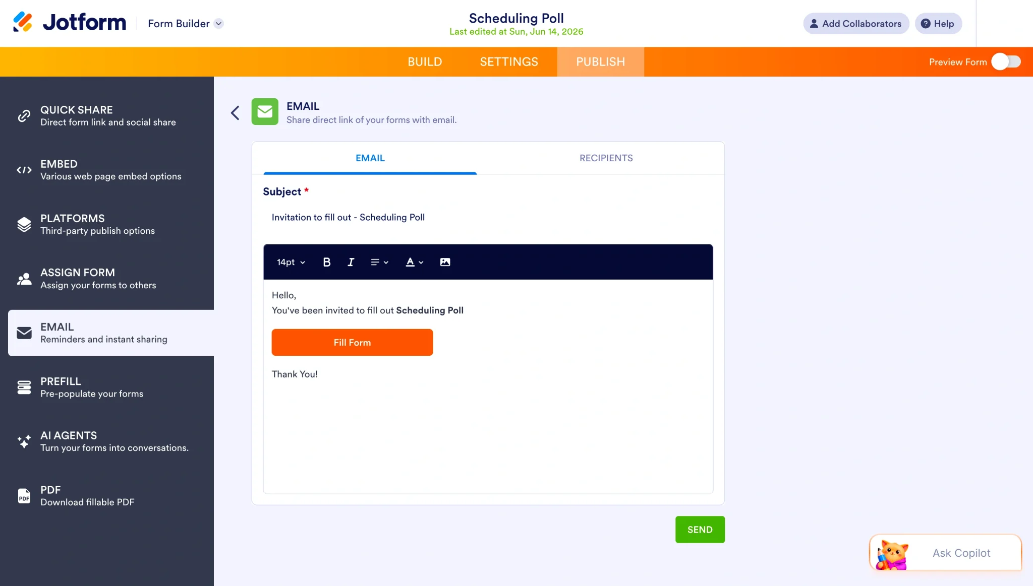 Cara menyematkan Google Form di situs web Anda Image-14