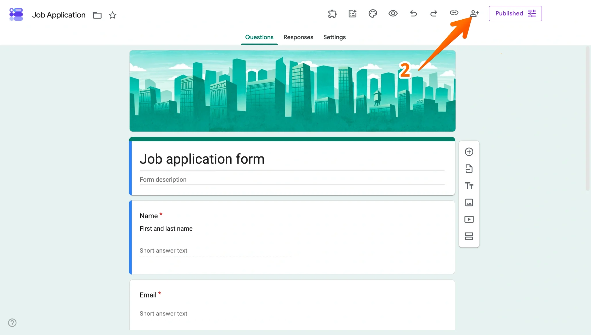 Cara menyematkan Google Form di situs web Anda Image-3