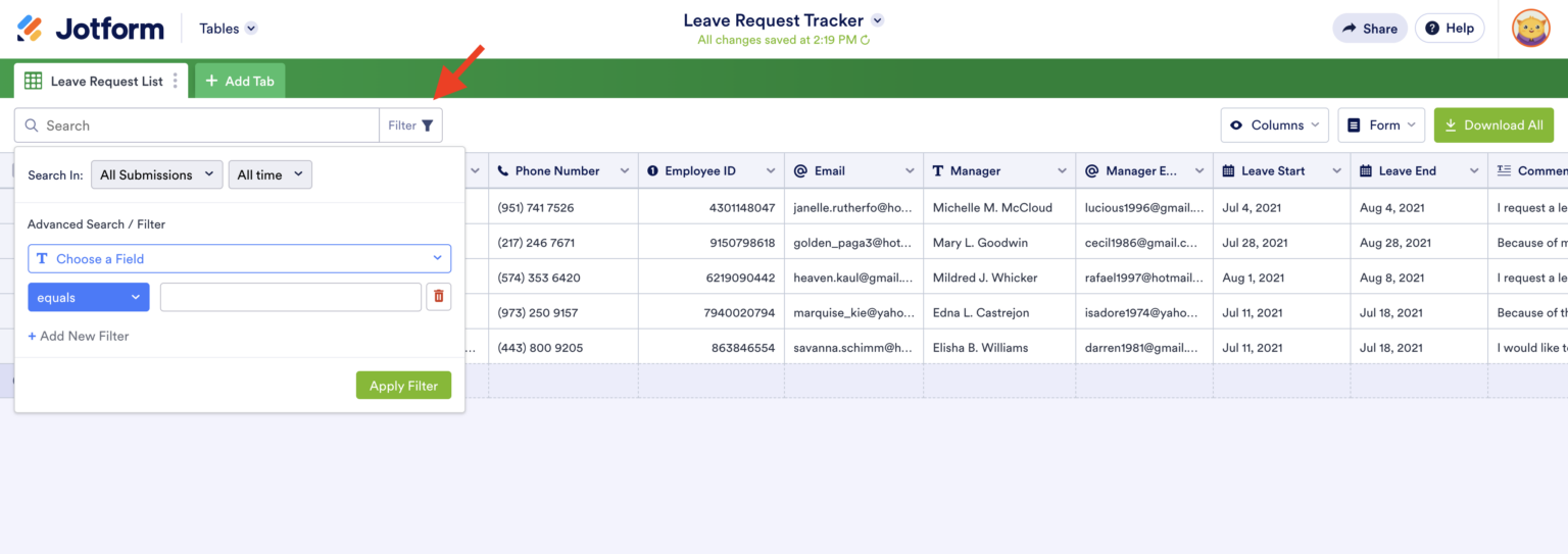 Seamlessly manage and track requests with Jotform Tables The Jotform Blog