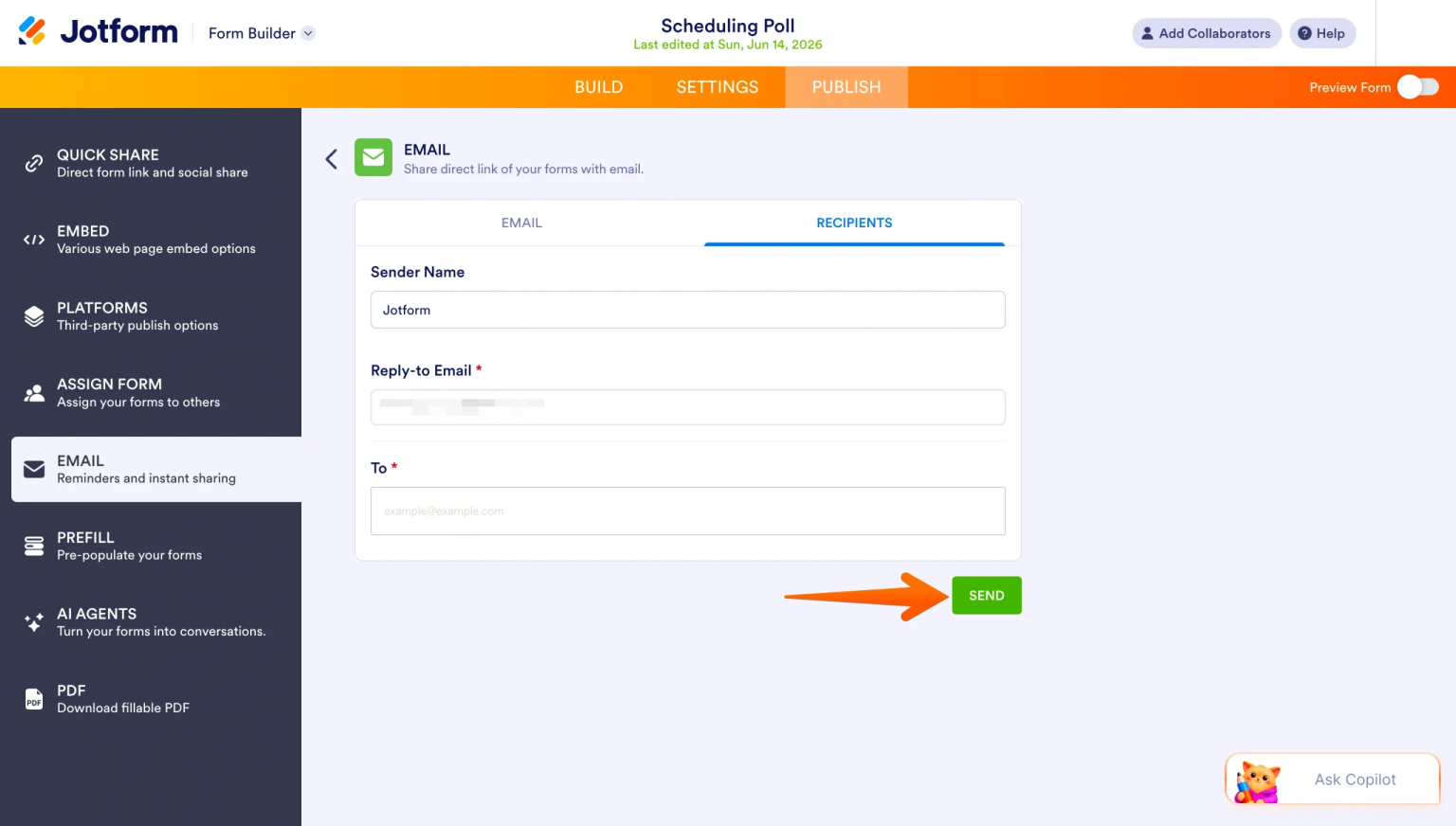 Cara menyematkan Google Form di situs web Anda Image-16