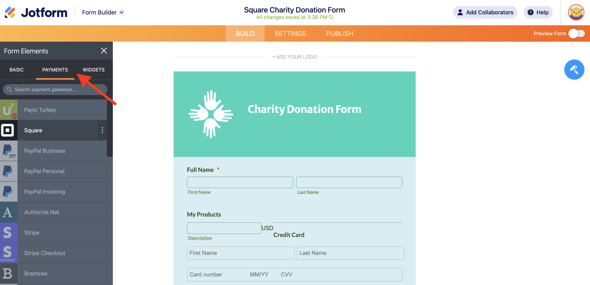 How to embed Square on your website with Jotform | Jotform Blog