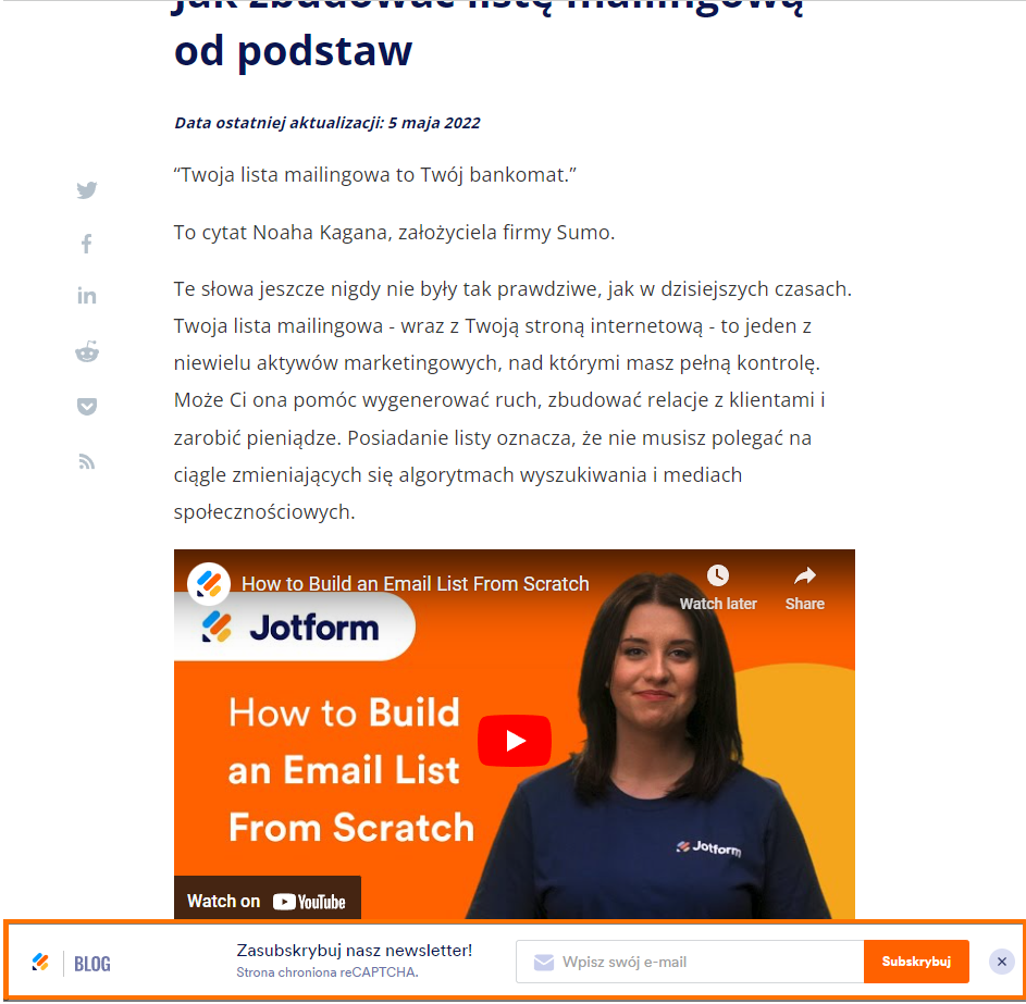 Jak zbudować listę mailingową od podstaw Image-1