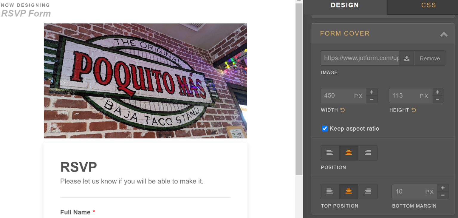 How to change the Google Forms header image size The Jotform Blog