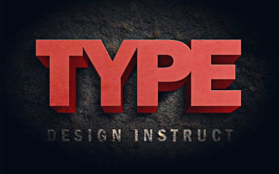 3D Text Effects: Ultimate Collection of Photoshop Tutorials Image-33