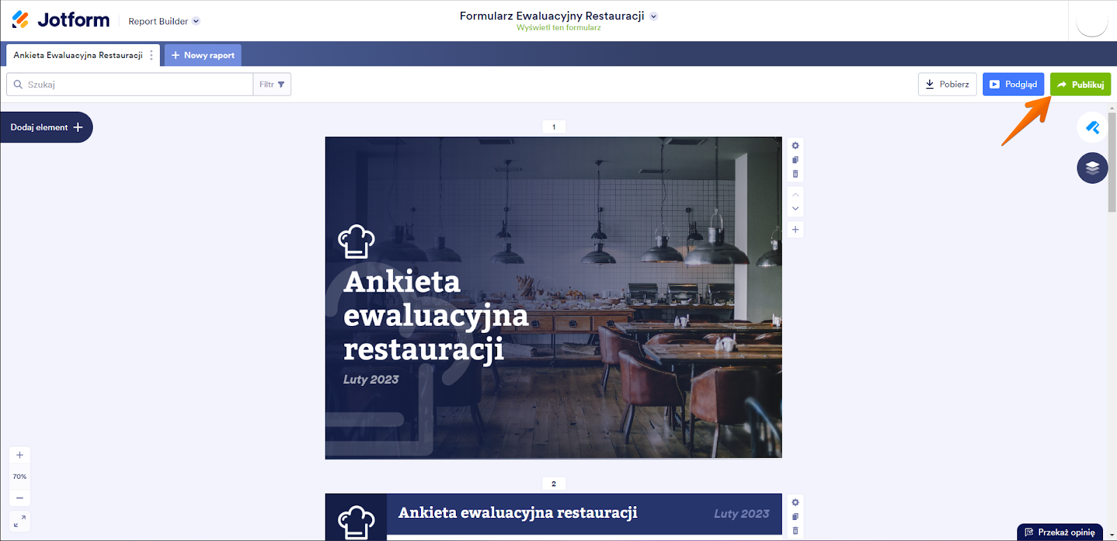 Z łatwością udostępniaj raporty w różnych formatach Image-1