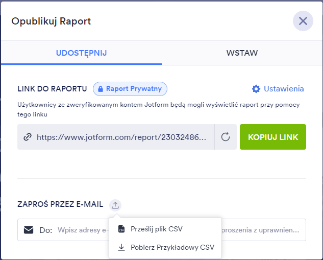 Z łatwością udostępniaj raporty w różnych formatach Image-2