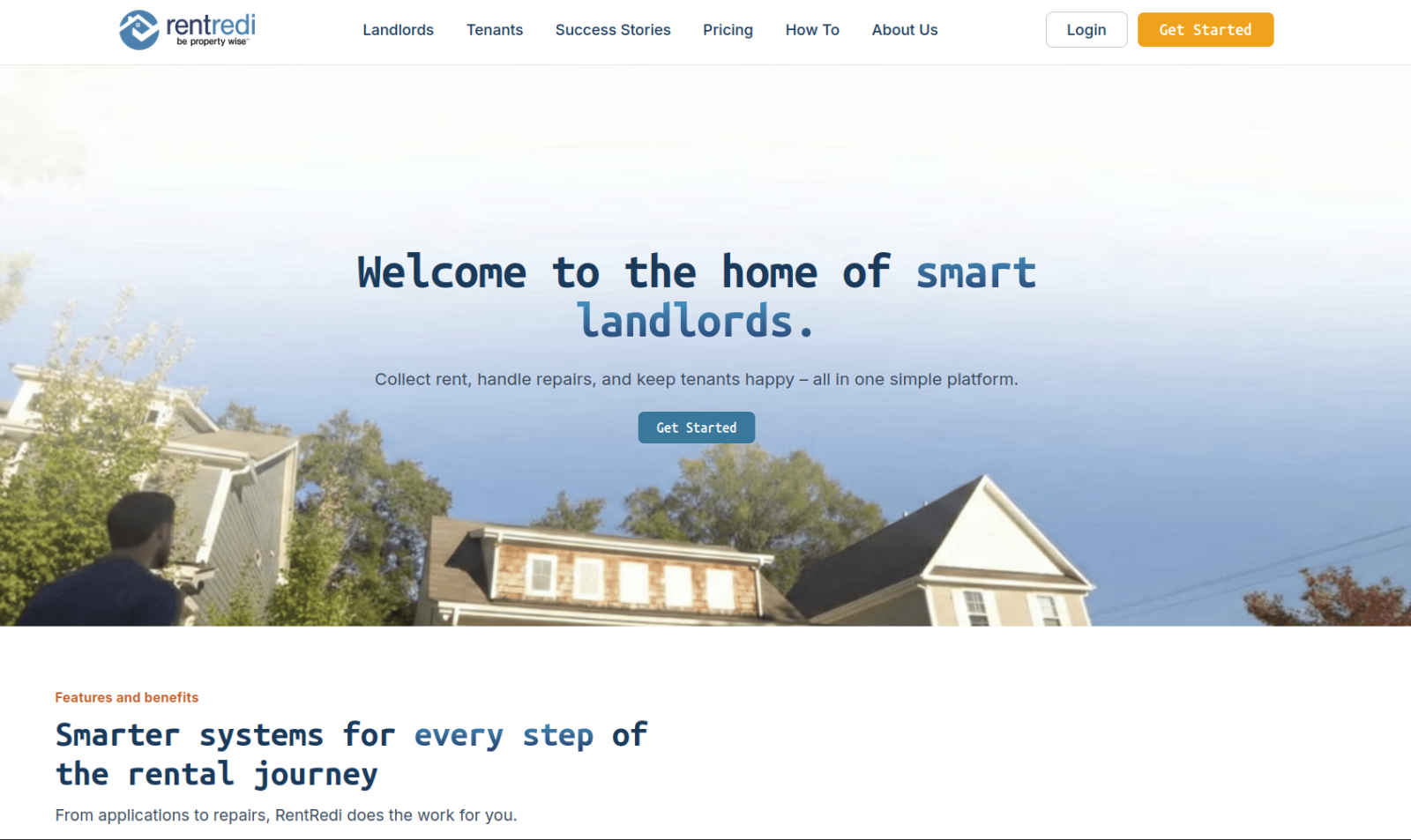RentRedi Landing Page