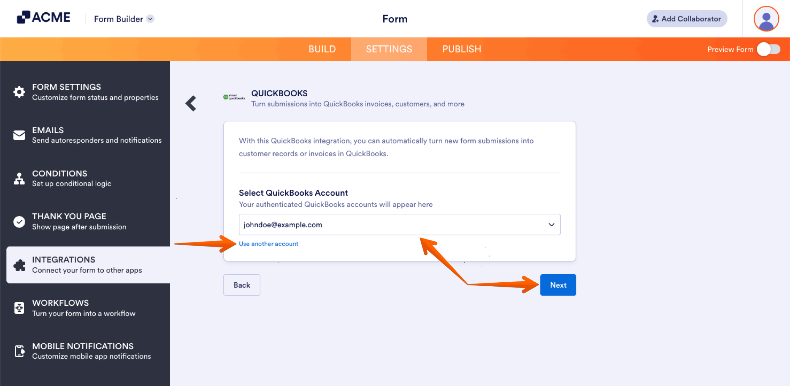 How to Create an Invoice with QuickBooks Integration Image-5