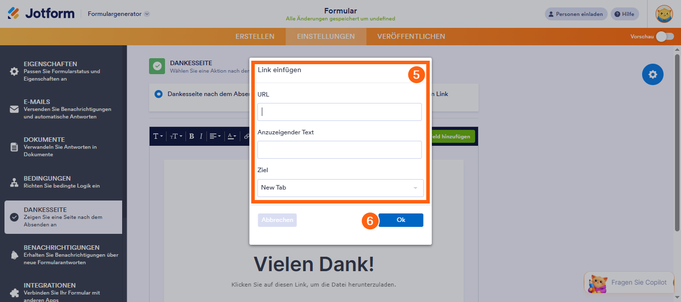 Wie Sie eine herunterladbare Datei zu Ihrem Formular hinzufügen Image-8