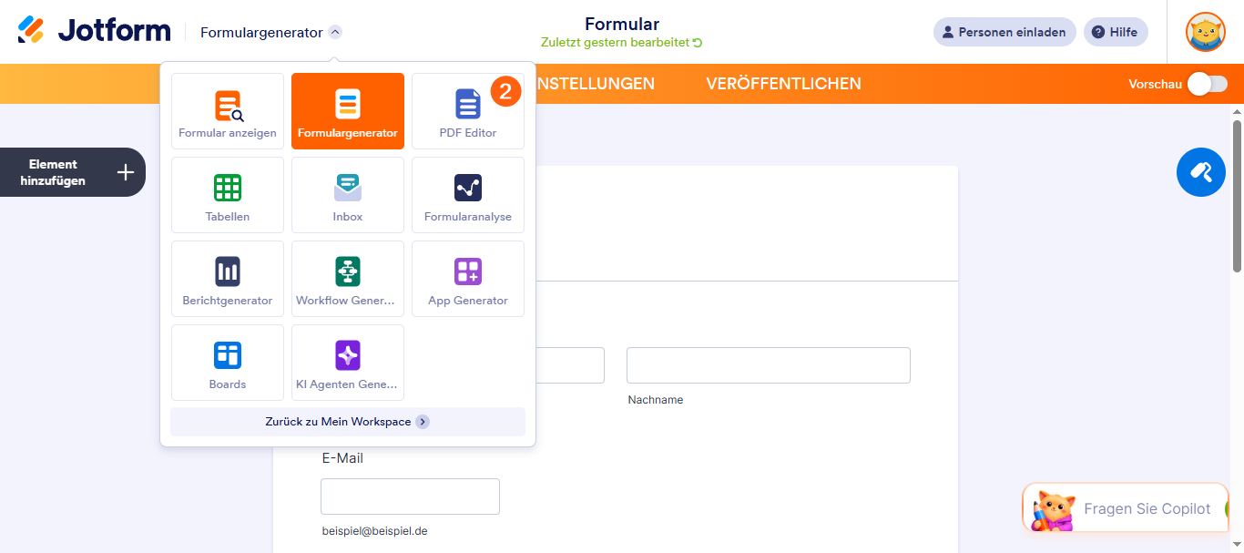 Formularübermittlungsdaten in ein PDF-Dokument übertragen Image-6