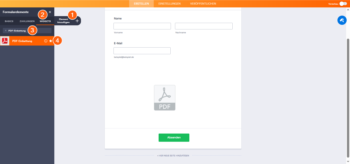 Wie Sie ein PDF-Dokument in Ihrem Formular anzeigen Image-1