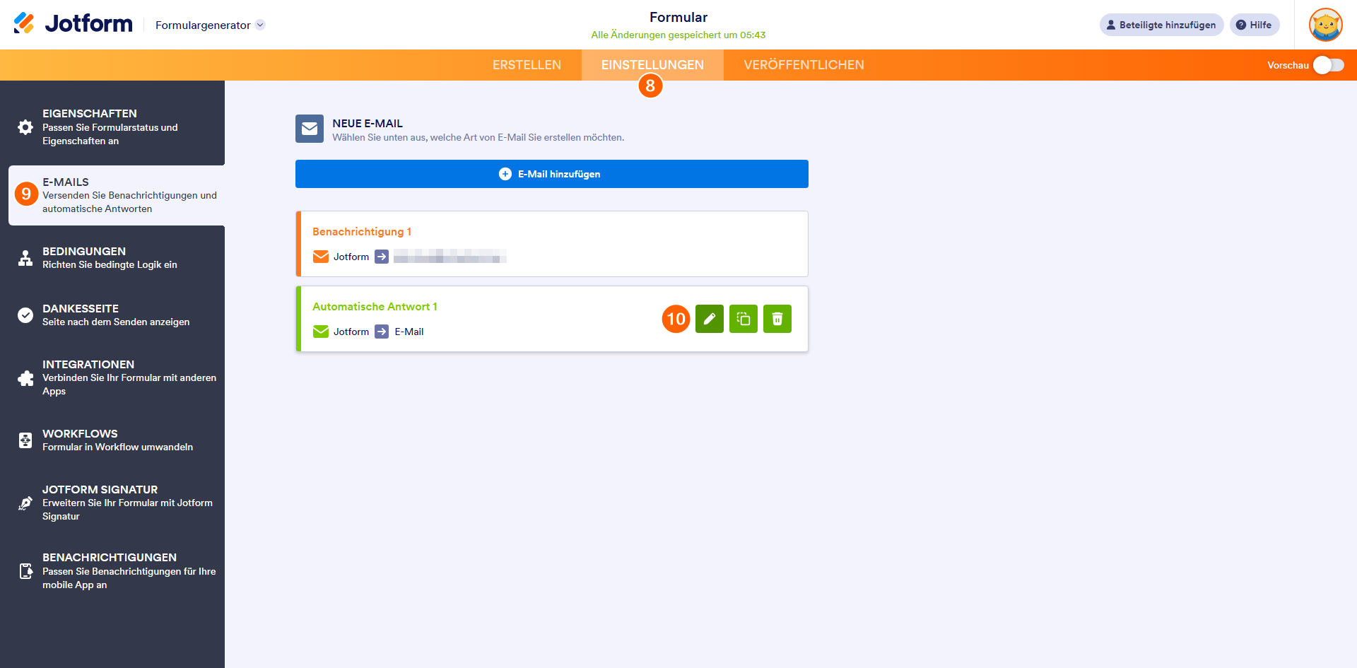 Wie Sie E-Mail-Adressen-Bestätigung in Ihre Formulare implementieren  Image-6