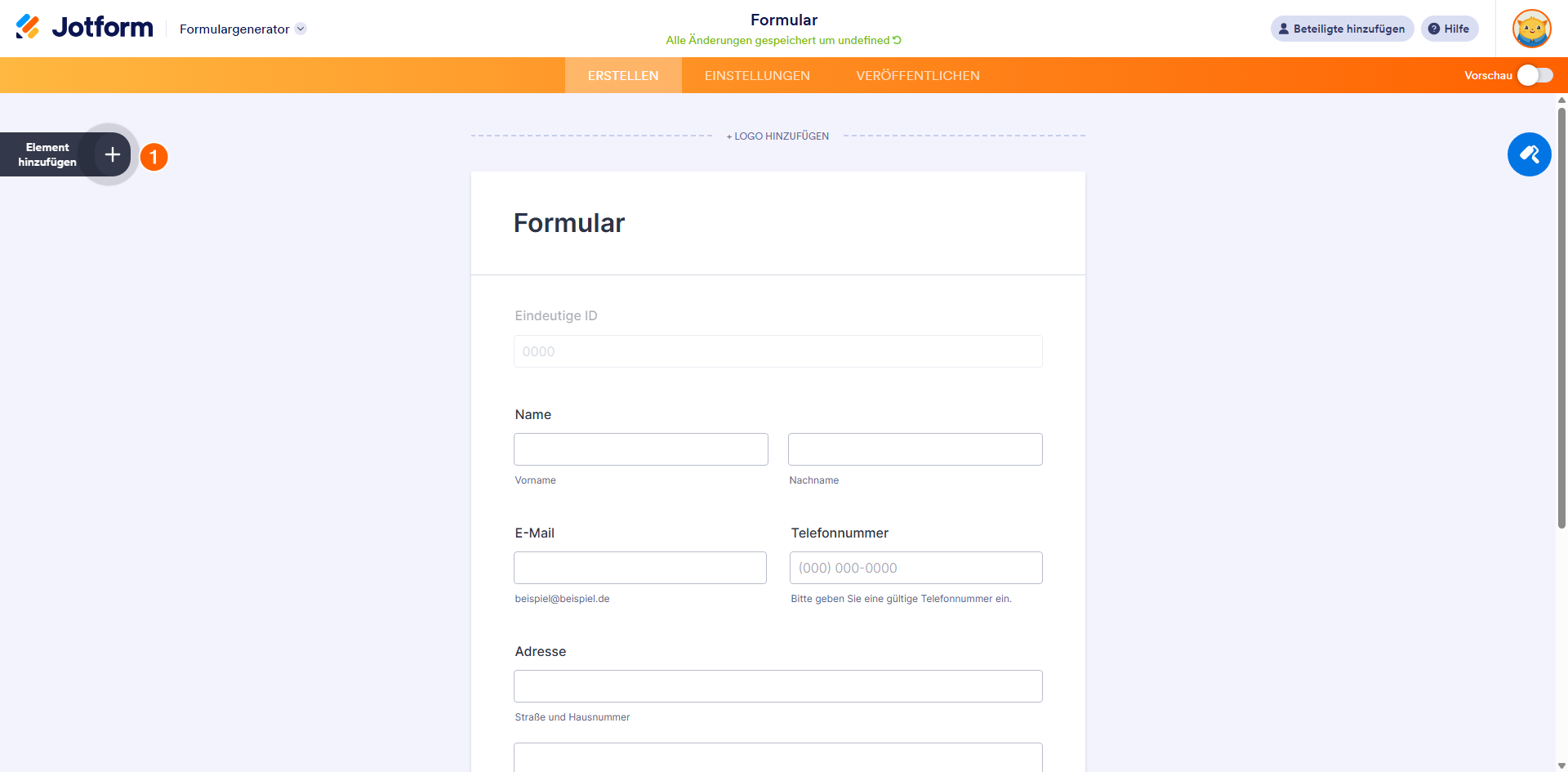 Hinzufügen von benutzerdefinierten eindeutigen IDs zu Ihren Formularantworten Image-1
