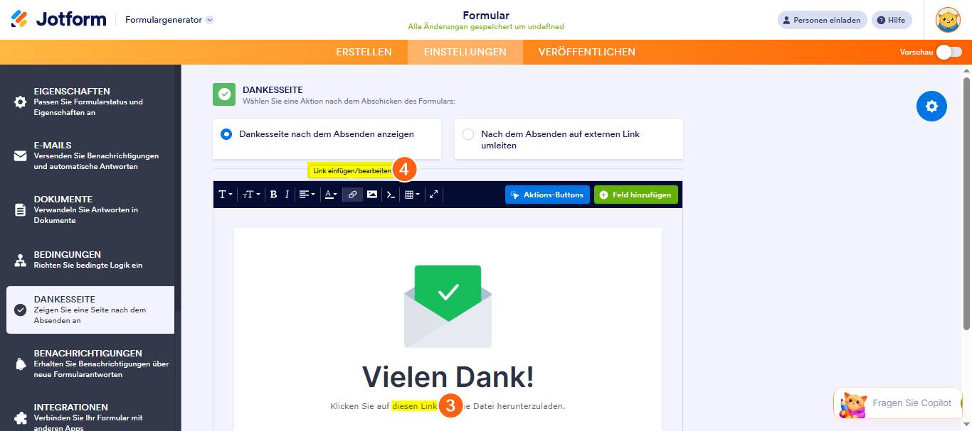 Wie Sie eine herunterladbare Datei zu Ihrem Formular hinzufügen Image-7