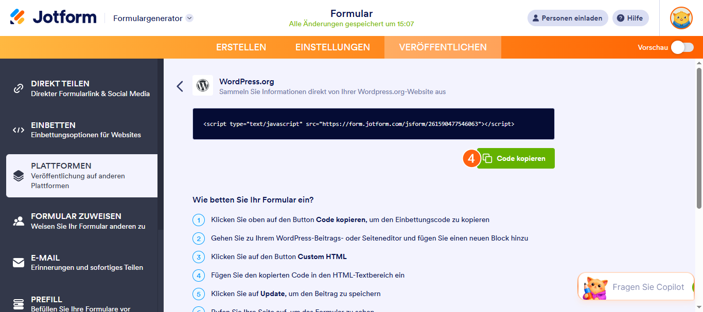 Ein Leitfaden zum Einbetten von Formularen für WordPress Benutzer Image-2