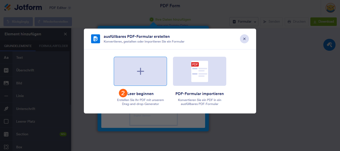 Wie Sie PDF-Formulare mit PDF-Editor erstellen Image-2