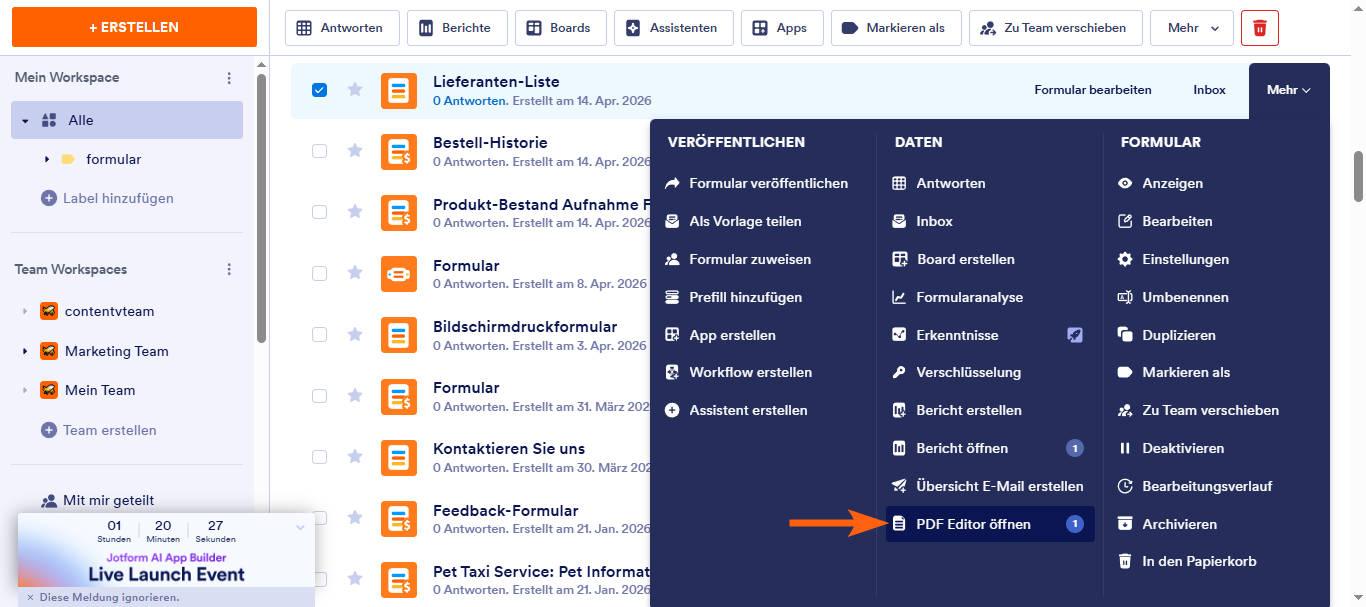 Formularübermittlungsdaten in ein PDF-Dokument übertragen Image-12