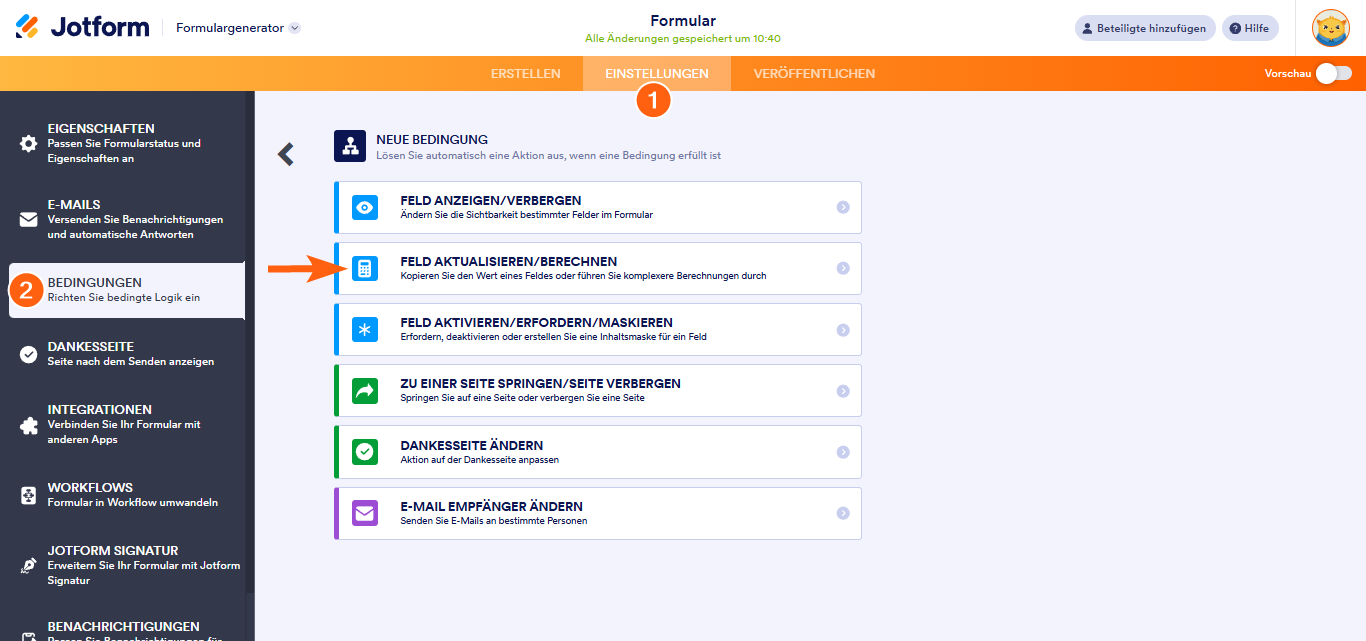 Wie Sie einen Feldwert an ein anderes Feld übergeben? Image-1