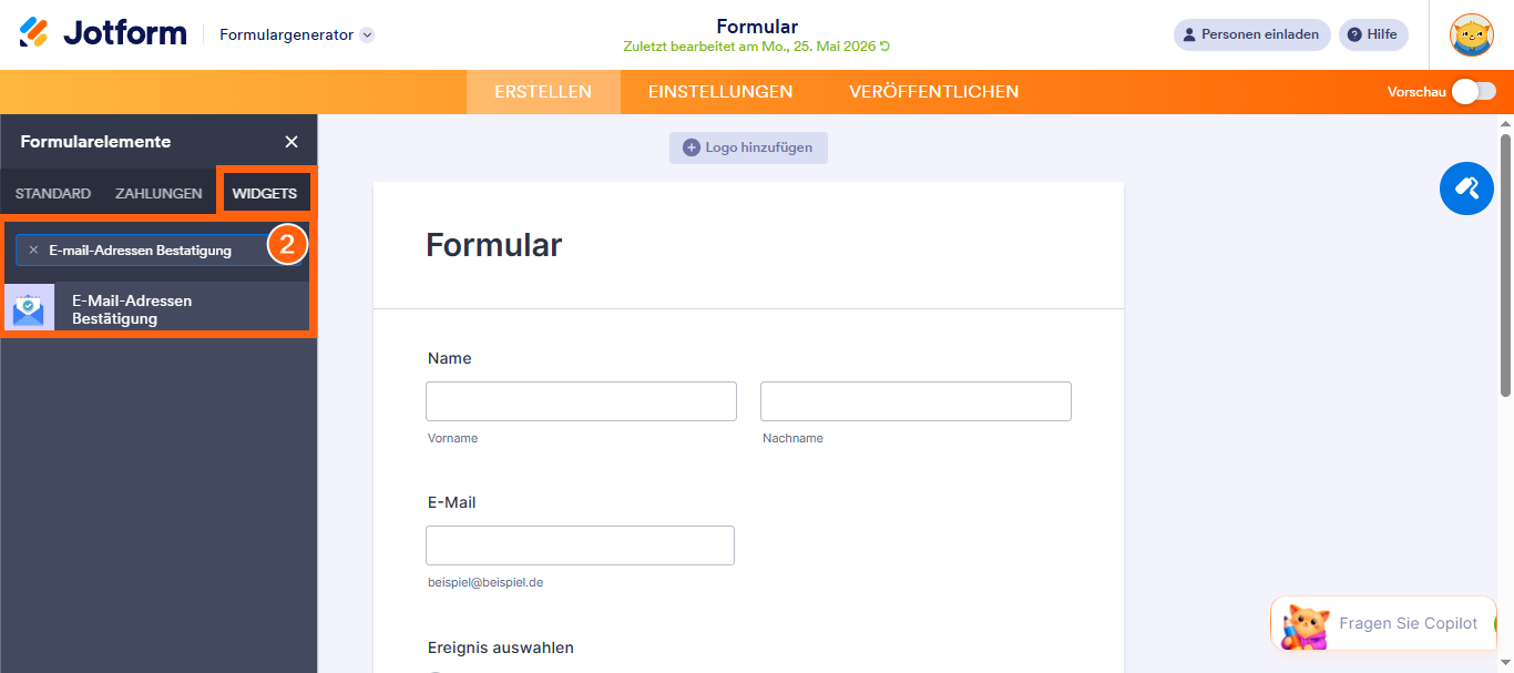 Wie Sie E-Mail-Adressen-Bestätigung in Ihre Formulare implementieren Image-2
