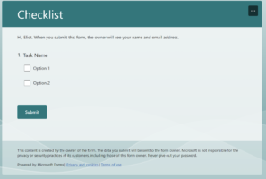 How to create a Microsoft Forms checklist | Jotform Blog