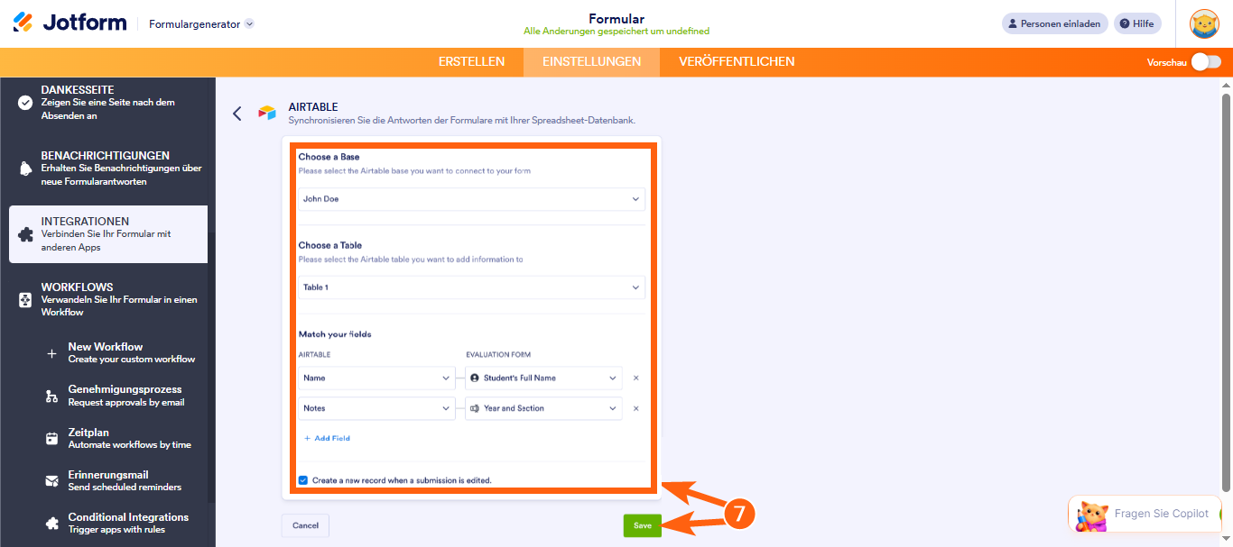 Wie Sie Jotform mit Airtable integrieren Image-5