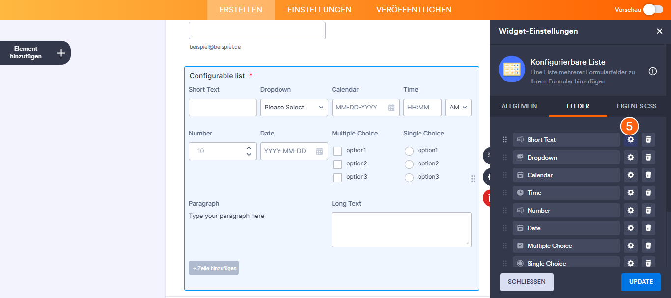 Wie Sie das Widget Konfigurierbare Liste einrichten Image-5