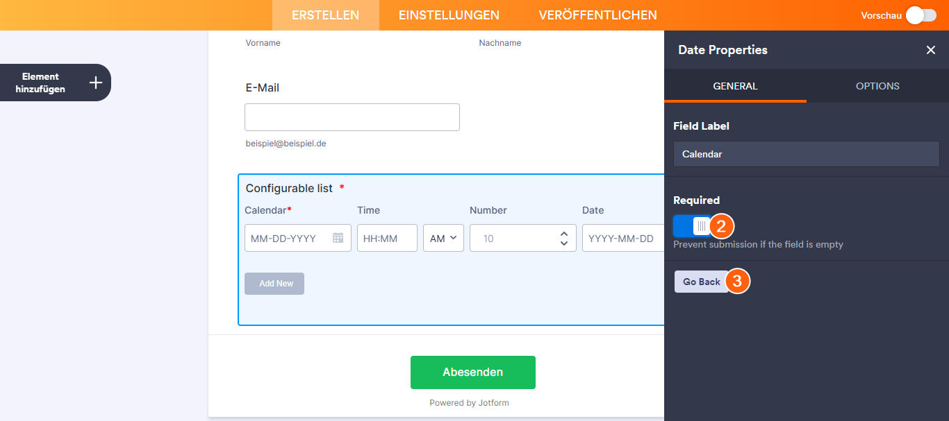 Wie Sie das Widget Konfigurierbare Liste einrichten Image-11