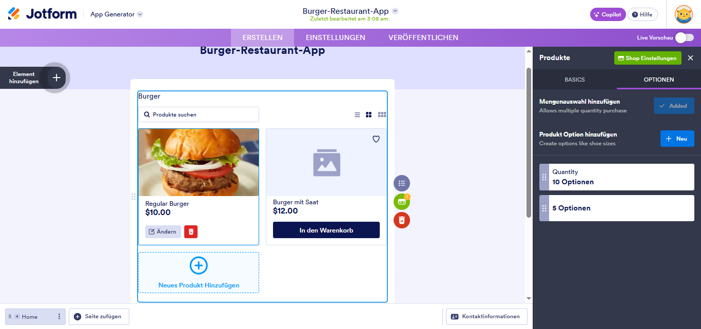 Wie Sie eine neue Produktliste zu einer bestehenden App hinzufügen Image-7