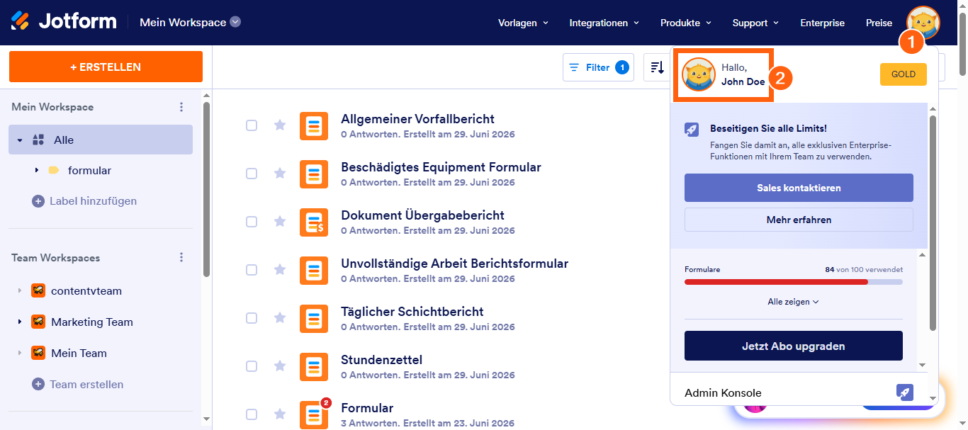 Wie Sie die E-Mail-Adresse Ihres Kontos ändern? Image-1