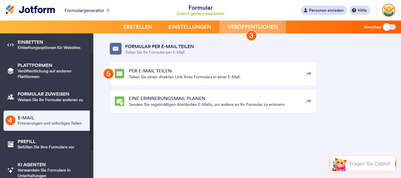 So versenden Sie ein Formular per E-Mail Image-3