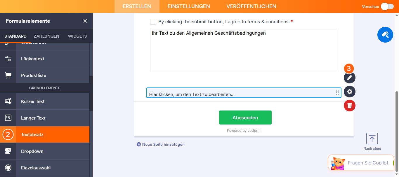 Erstellen von scrollbaren Nutzungsbedingungen Image-6