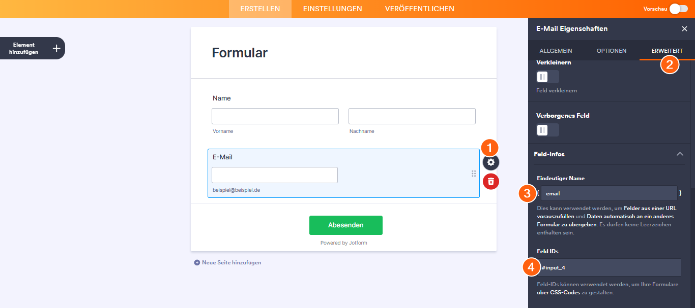 Wie Sie Feldbezeichnungen in Ihrem Formular ausblenden Image-1