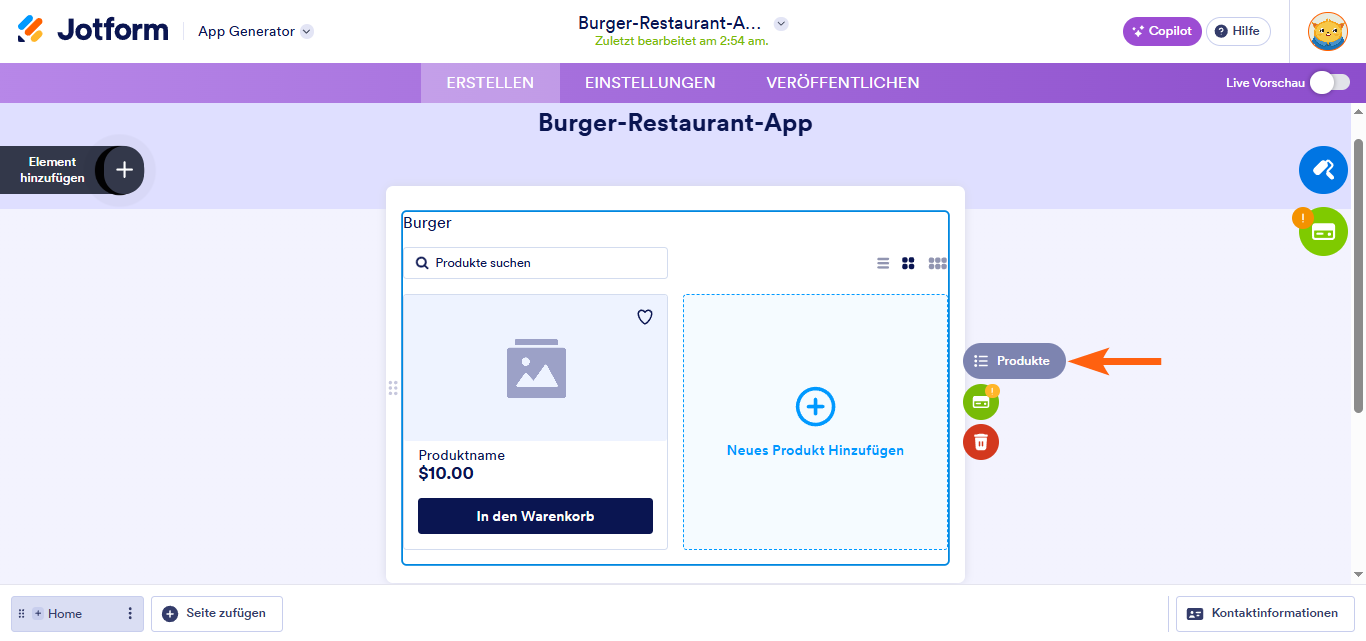 Wie Sie eine neue Produktliste zu einer bestehenden App hinzufügen Image-4