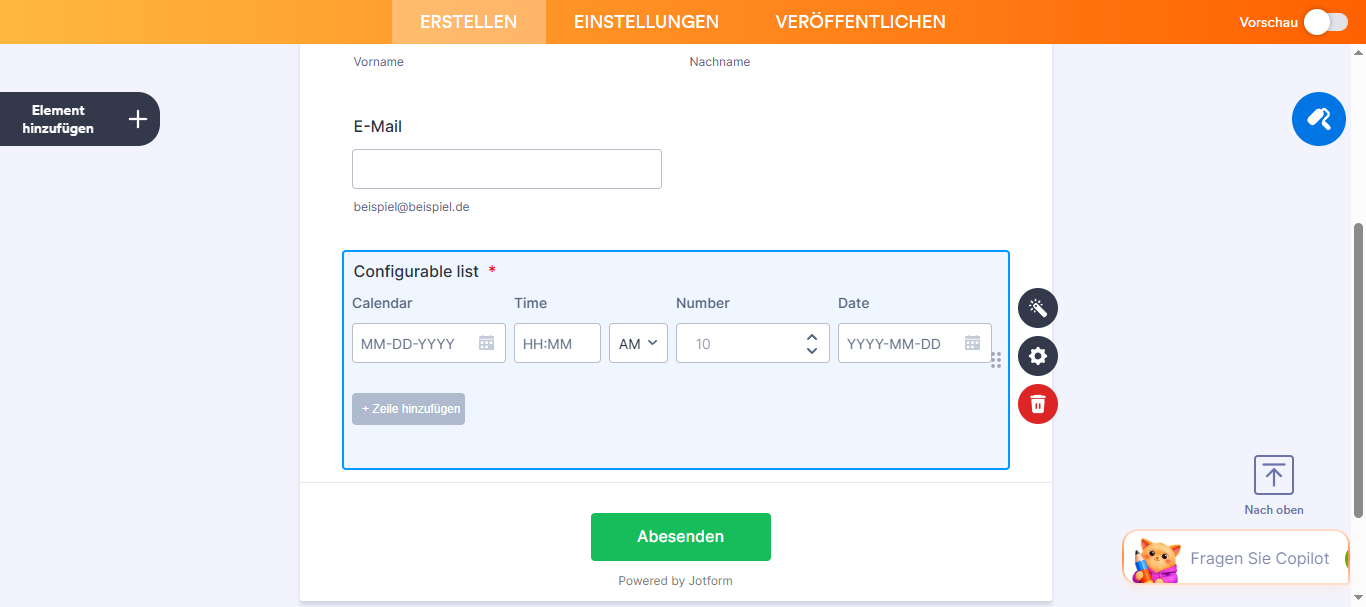 Wie Sie das Widget Konfigurierbare Liste einrichten Image-9