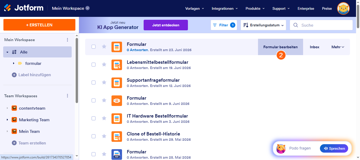 So versenden Sie ein Formular per E-Mail Image-2