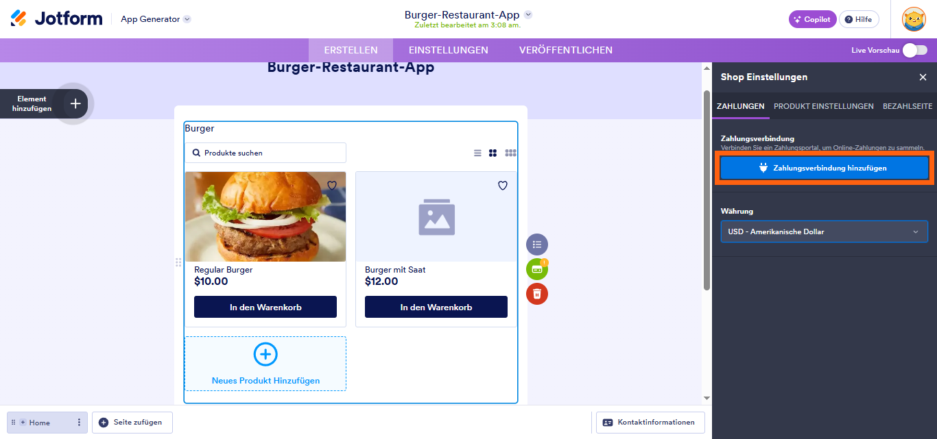 Wie Sie eine neue Produktliste zu einer bestehenden App hinzufügen Image-9