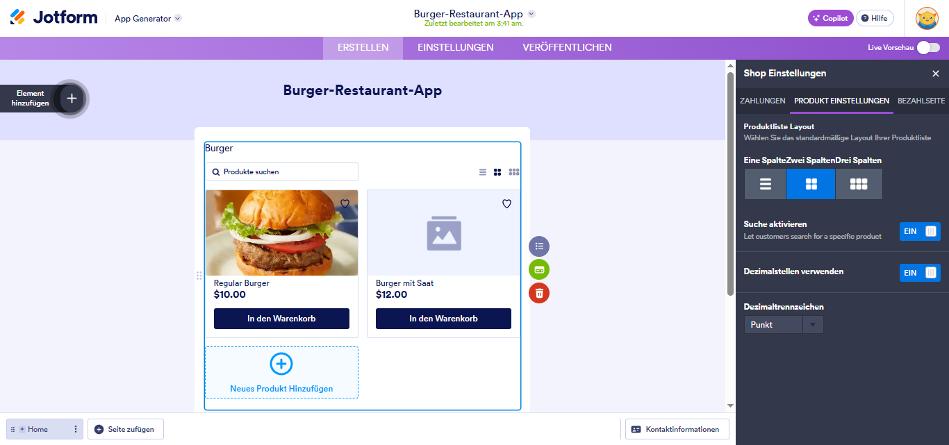 Wie Sie eine neue Produktliste zu einer bestehenden App hinzufügen Image-13