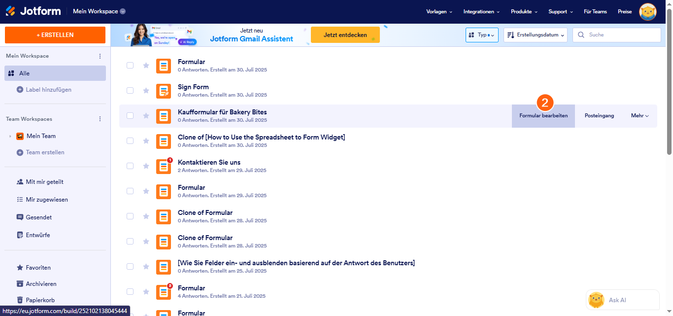 So versenden Sie ein Formular per E-Mail Image-2