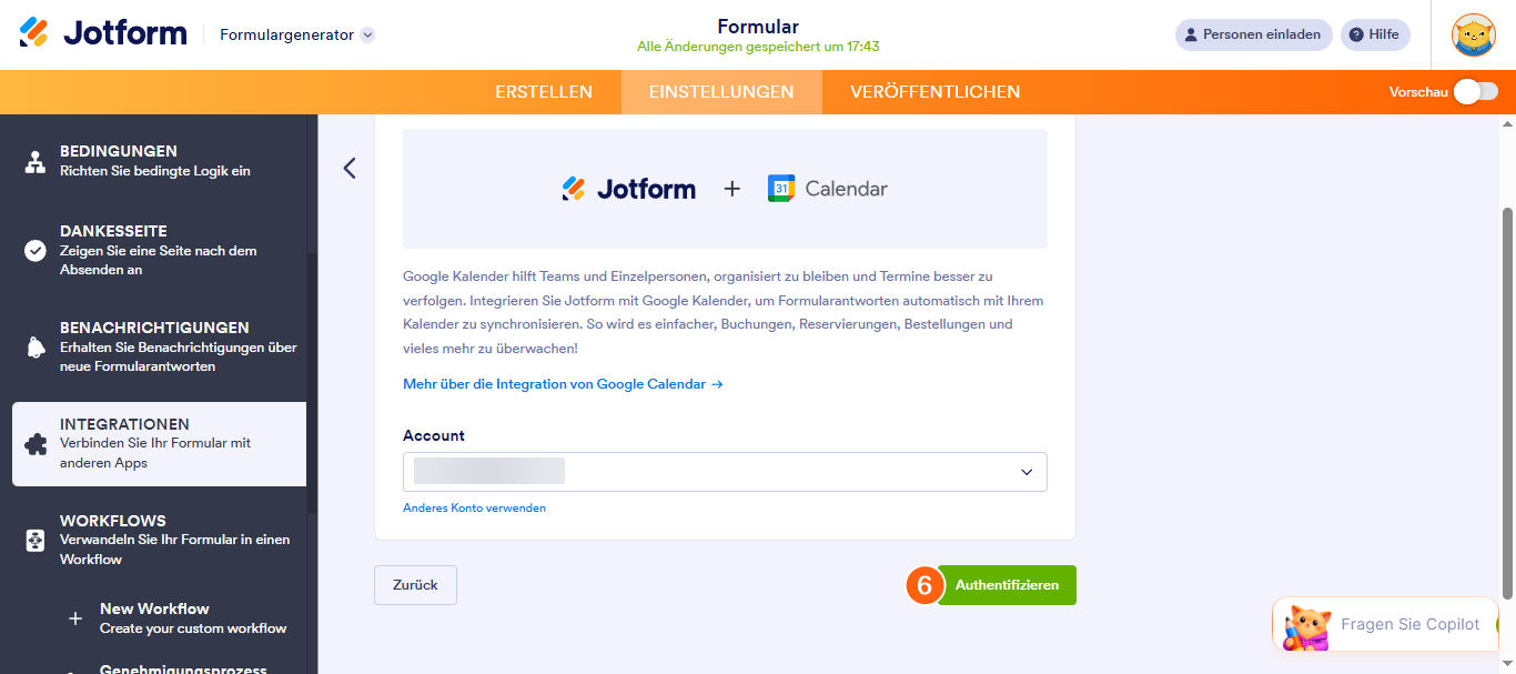 Wie Sie den Google Kalender verwenden – Erstellen Sie Ereignisse mit Ihrem Formular Image-12