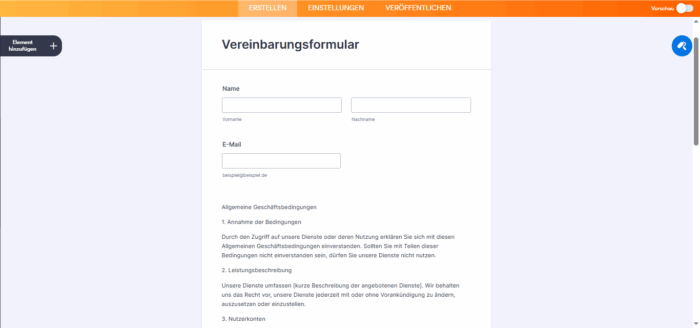 Erstellen von scrollbaren Nutzungsbedingungen Image-9