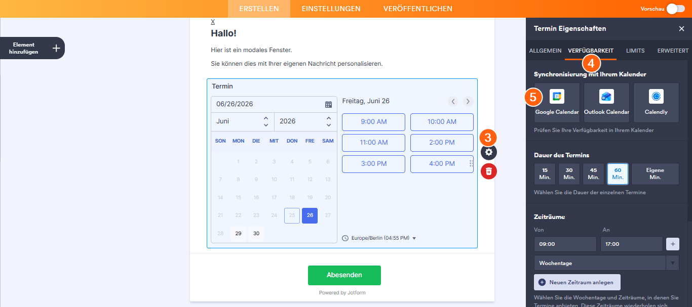 Wie Sie den Google Kalender verwenden – Erstellen Sie Ereignisse mit Ihrem Formular Image-3
