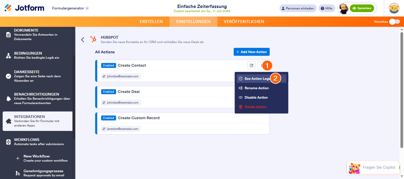 Wie Sie Jotform in HubSpot CRM integrieren Image-31