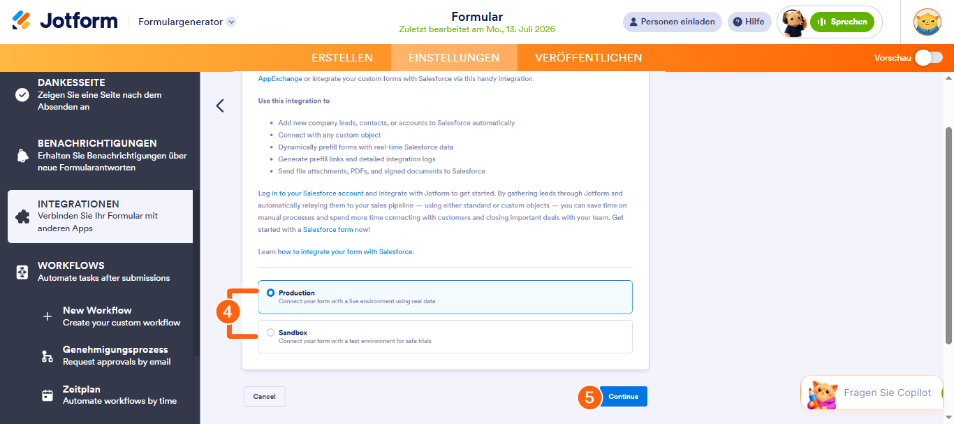 Wie Sie Jotform in Salesforce integrieren Image-2